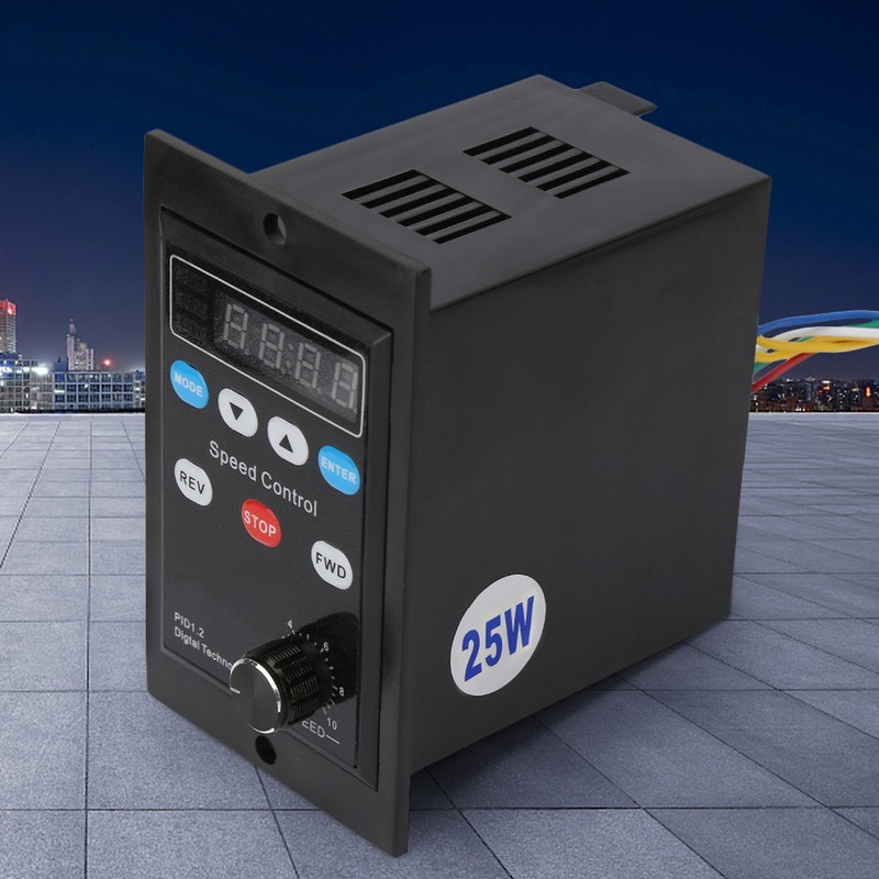 UX-52 220VAC Intelligent Digital Motor Speed Control Single Phase Motor