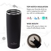 GRANDTIES Premium Drinkware Vacuum Insulated Tumbler Takeout Tumbler 590ml -