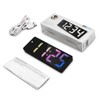 Upgraded Digital Alarm Clock, LED Clock for Bedroom, Electronic Desktop