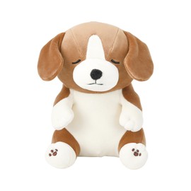 Libuhao 48261-37 Premium Nemu Nemu Animals Vicky Sitting Body Pillow, Small Size (Total Length: Approx. 7.1 inches (18 cm), Fluffy, Sticky