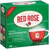 Red RoseTea Bags Naturally Decaffeinated Premium Blended, 48 ct