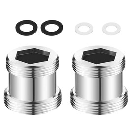 Tap Adapter M20 to M22 - Thread Adapter for Male Thread M20 and M22, Ideal for Aerators and Sinks