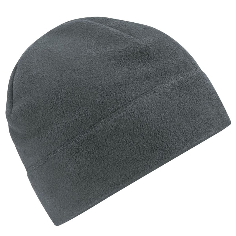 Beechfield B244R Recycled Fleece Pull-On Beanie - Black