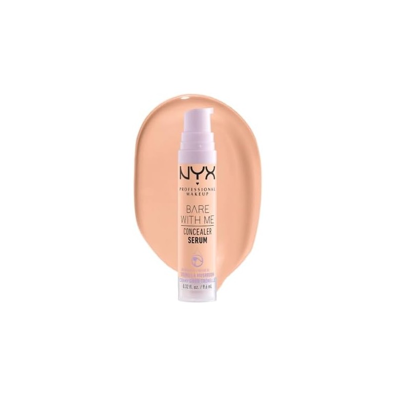 NYX Professional Makeup Bare With Me Concealer Serum,suero corrector ligero
