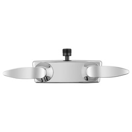 Dura Faucet DF-SA100LH-CP RV Shower Faucet Valve Diverter with Winged Levers (Chrome)