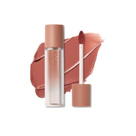 espoir Couture Lip Tint Fitting Blur #4 Prim Nude 0.14oz | Soft and Creamy Color for Blurry Lip Look | Long-Lasting and Smudge-Proof Fixing Lip Stain | Lightweight and Comfortable Matte Finish