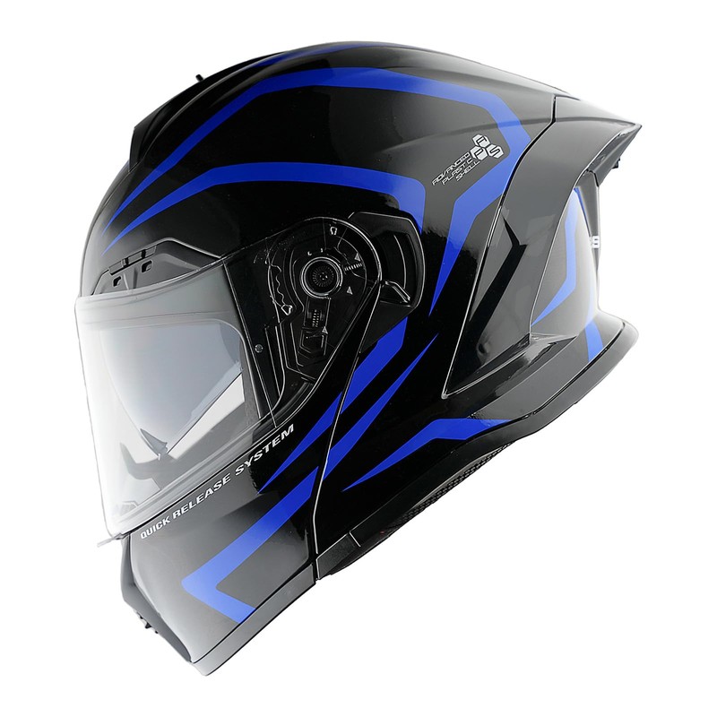 1Storm New Motorcycle Bike Modular Full Face Helmet Dual Visor
