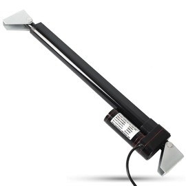 KM-LINEARTECH 40 inch 1000mm 440lbs 12V Electric Linear Actuator 2000N 40" High Speed 0.3"/sec Long Stroke Waterproof IP65 with Mounting Brackets for Home Industrial Automation, Marine Equipment