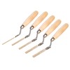 5 x Finger Trowel Set: 6, 8, 10, 12, 14mm