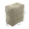 Inflatable Foot Rest Promote Blood Circulation Relieve Fatigue PVC Flocking