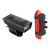 Bicycle Set Kit Lampara Led Frontal Y Trasera Seguridad Bicicleta