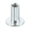 sourcing map M6 T-nuts, 50pcs Carbon Steel Tee Nut Round