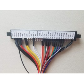 60 in 1 Arcade Classic Custom Jamma Harness for Bartops Countertops & Arcade1Up