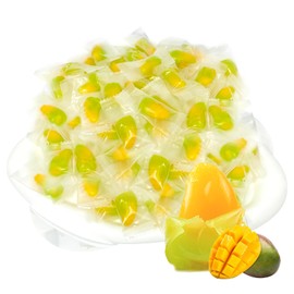 KWOLYKIM Green Mango Peelable Gummy Candies, 600g/21.16oz Peeling Gummy Fruit Snack Individually Wrapped Fruit Candy for Adults, Sour and Sweet Any Party or On-The-Go