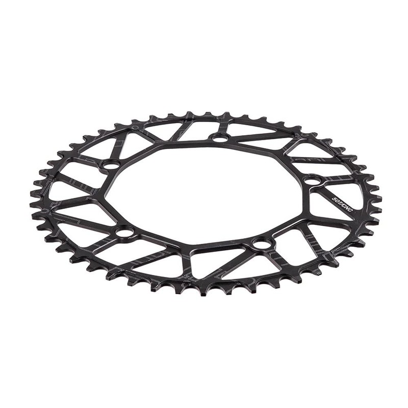 MiOYOOW 50/52/54/56/58T Bicycle Chain-Ring, Ultra-Light Narrow Wide Single Chain-Ring for