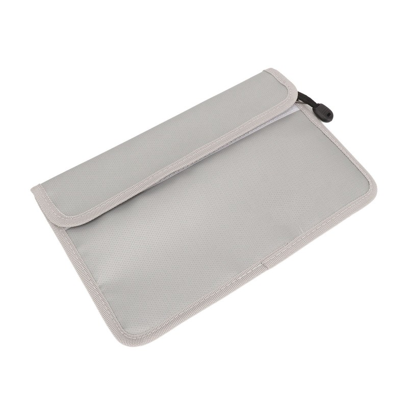 Fireproof Document Bag High Temperature Resistant File Safe Pouch with