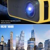 YT500 Mini Projector Portable Movie Projector with Audio and Video/USB/Memory