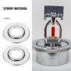 OUNONA Fire Sprinkler Head Escutcheon Plate, 20pcs Adjustment Range Recessed