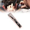 Electric Hair Clipper USB Rechargeable Hair Grooming Trimmer with 3