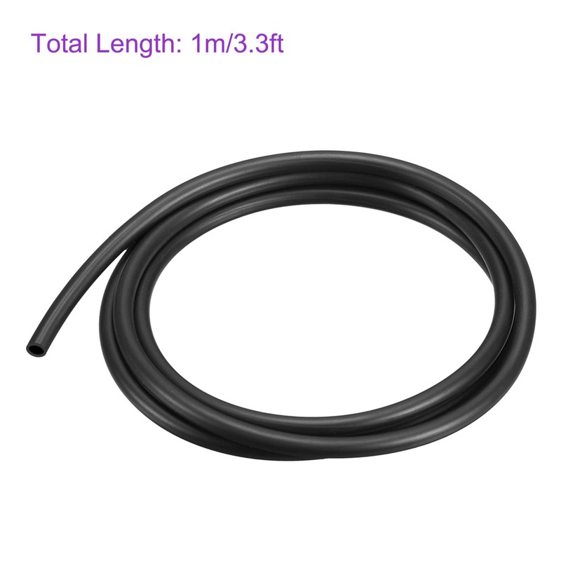 DMiotech 3mm x 5mm Full Length 1m Black Rubber Lubricant