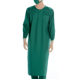 Medical Uniform Men's Surgical Gown Green KAZEN Apron L 135-52