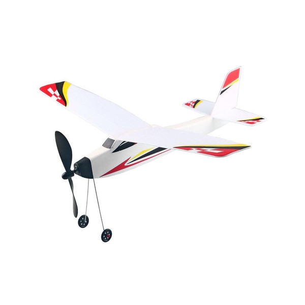 Aircraft Model Toy Foam Aircraft Rubber Band Elastic Drive Flying