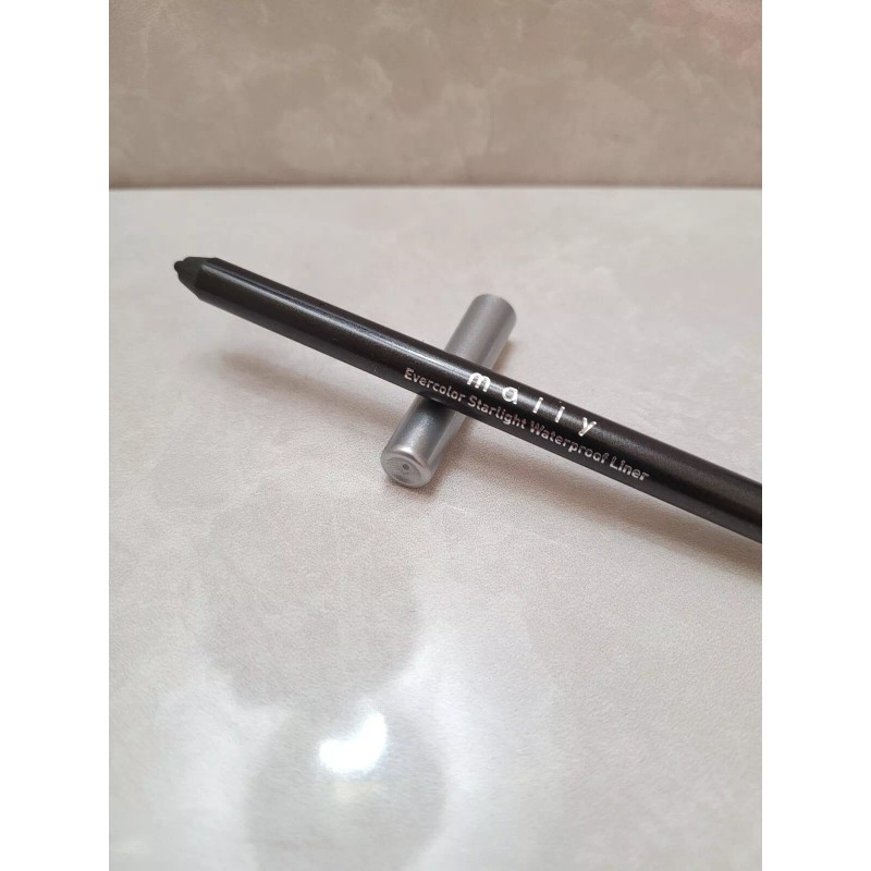 Mally Evercolor Starlight Waterproof Eyeliner Pencil *Black Velvet * NEW
