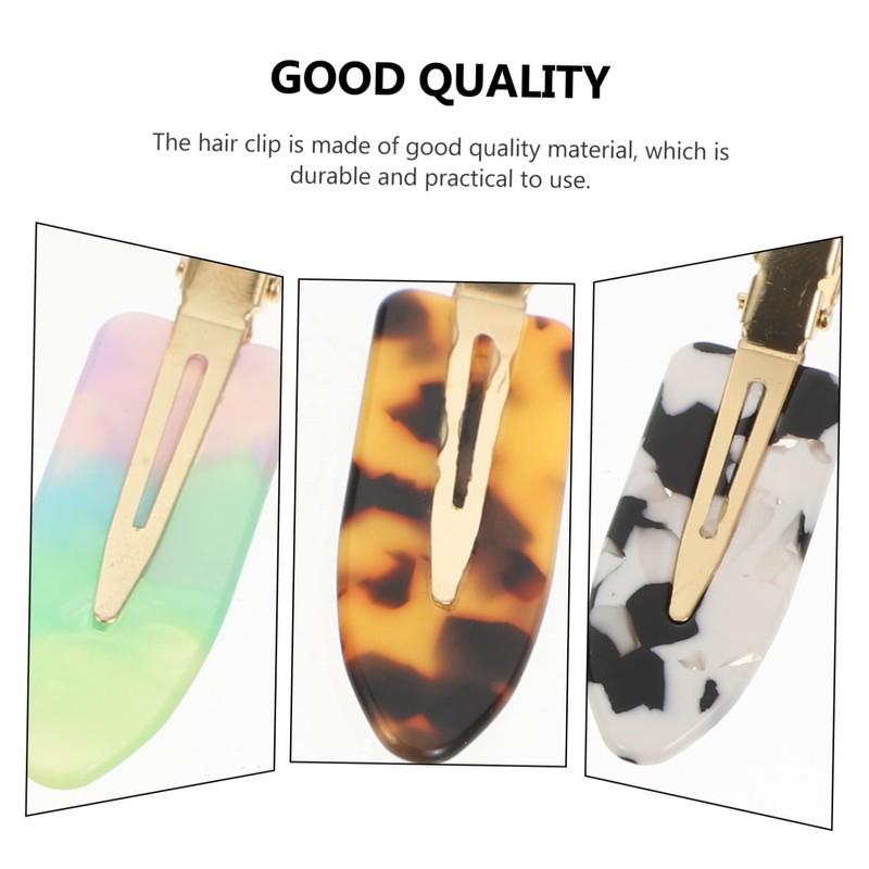 Baluue 10pcs Vintage Duckbill Hair Clips Hair Styling Pins No
