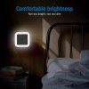 Kitchen 6-Pcs Plug-in LED Night Lights Lamp Dusk to Dawn