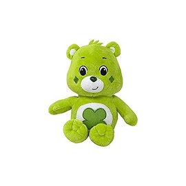 Care Bears Care Bears Plush 6 Different Figures, 21 cm Original Cuddly Toy – Unlock The Magic – Super Soft Plush Bear, Teddy Bear Stuffed Toy for Children (Lucky Bear)