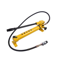 ELSOON CP-700 Portable Hydraulic Hand Pump 900cc 10000Psi High-Pressure Manual Power Pump Compatible with Separate Hydraulic Tools – Ideal for Jacks, Cutters, and Lifting Equipment (No Gauge)
