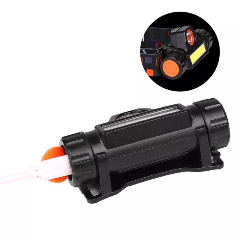 MagicTek USB Rechargeable Waterproof LED Headlamp Headlight Head Light Flashlight
