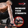 Shelly lifting Straps with wrist Support Neoprene Padded Advanced Gel
