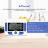 Kitchen Timer Digital 4 Channel Independent Group Digital Kitchen Timer