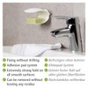 WENKO Turbo-Loc® Sora Wall Soap Tray, No Drilling Required in