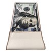 HUAHOO Money Rugs 100 Dollar Bill Runner Area Rug for