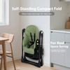 Kinder King Convertible High Chair for Babies & Toddlers, Adjustable