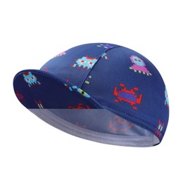 BikingBros Lightweight Summer Cycling Cap with UV Protection for Cycling Caps for Under Helmet, g17