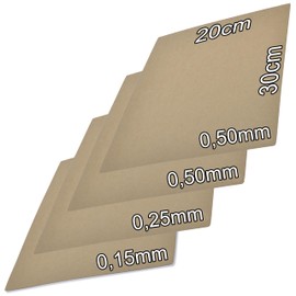 Easyboost 4 Sealing Papers Sealing Paper 0.15 mm 0.25 mm and 2 x 0.5 mm for Cutting Out 30 x 20 cm for Cylinder Kit Inlet System Housing for Scooter Motorcycle Lawn Mower Shift Moped AM6 Derbi 2T 4T