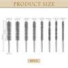 8 PCS Stainless Steel Wire brush for drill Small Wire