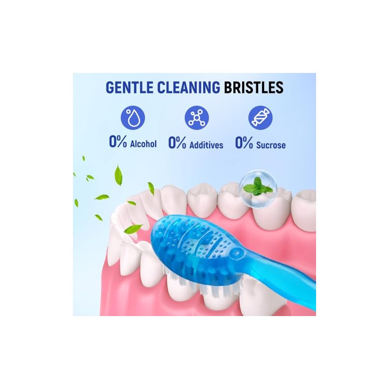 Cepillos de dientes desechables con pasta incluida, 26 Unidades Set