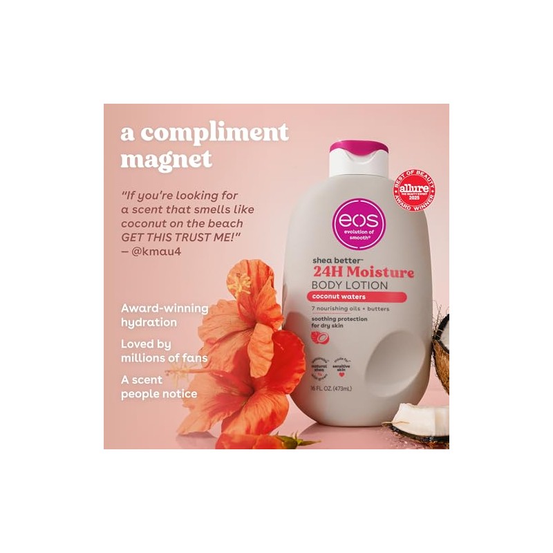 Eos Loción Corporal Shea Better - Coconut Waters | Hidratación