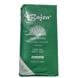 salamnutrition Bajen Sea Moss Cooling Soap bar "100% Natural Pure Premium Soap"