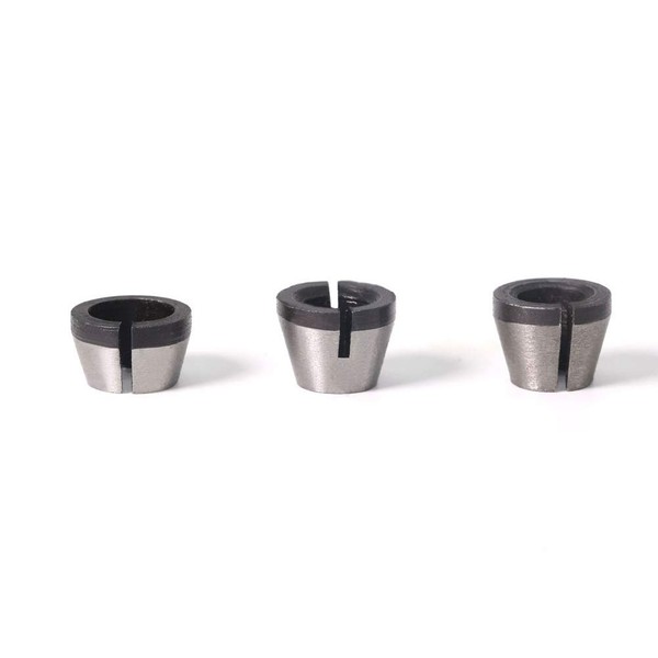 Gasea 3 Packs Router Chuck Collet Chuck Clamping Adapter for
