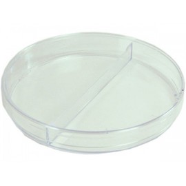 Petri Dish 100 X 15mm Pack of 20 with 2 Sections