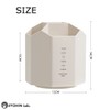 RYOHIN Lab. Pen Holder, 360 Degree Rotation, Large Capacity, Pen