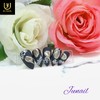 ✏Black handmade nail tips - Short Oval / ✏Black 수제네일팁