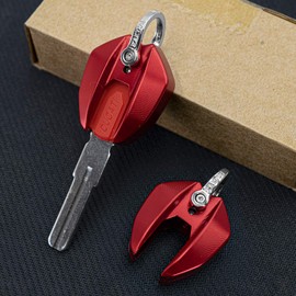 Fullibars key cover compatible with Monster 795/695/696/796/959 Panigale/1199 Panigale S/R Diavel ignition key holder key rings