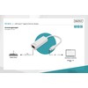 DIGITUS USB 3.0 Typ-C Gigabit Ethernet Adapter, 10/100/1000 Mbps, MacBook