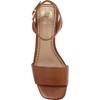 Vince Camuto Women's CARLISS Heeled Sandal, Golden Walnut, 11